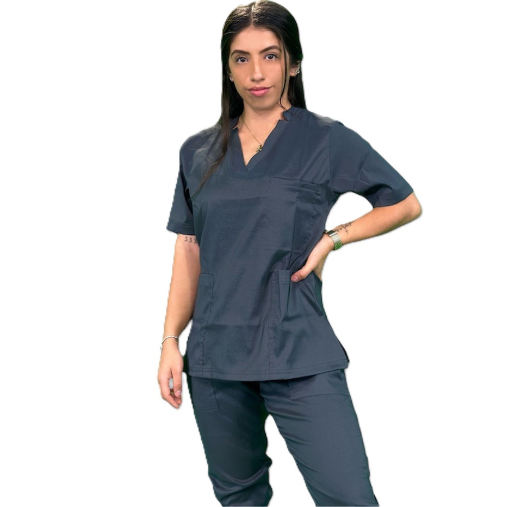 zittro Filipina Médica Lycra Mujer Gris Oxford M80202-000