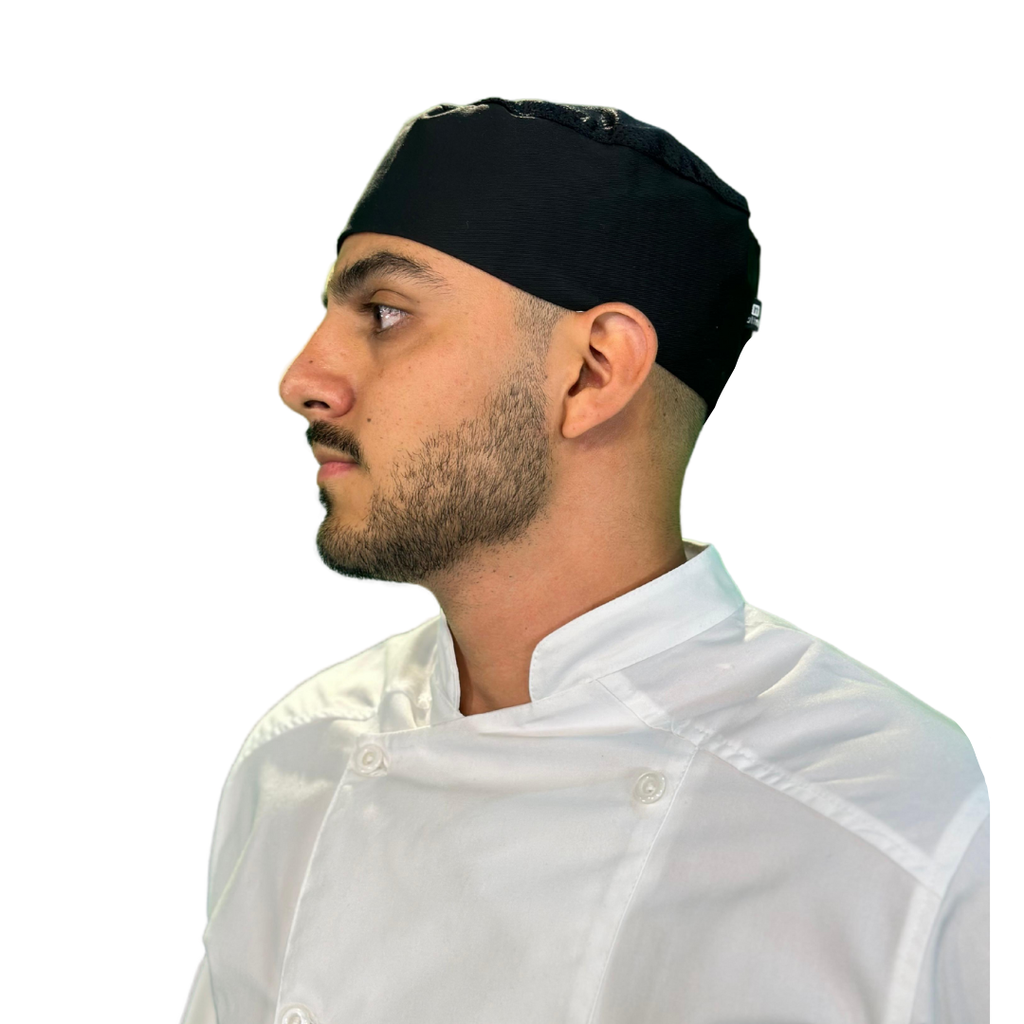 zittro Gorro de cocina cofia negra R93302-010