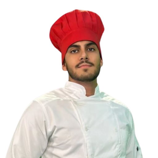 [R93301-600] zittro Gorro Pastelero Rojo